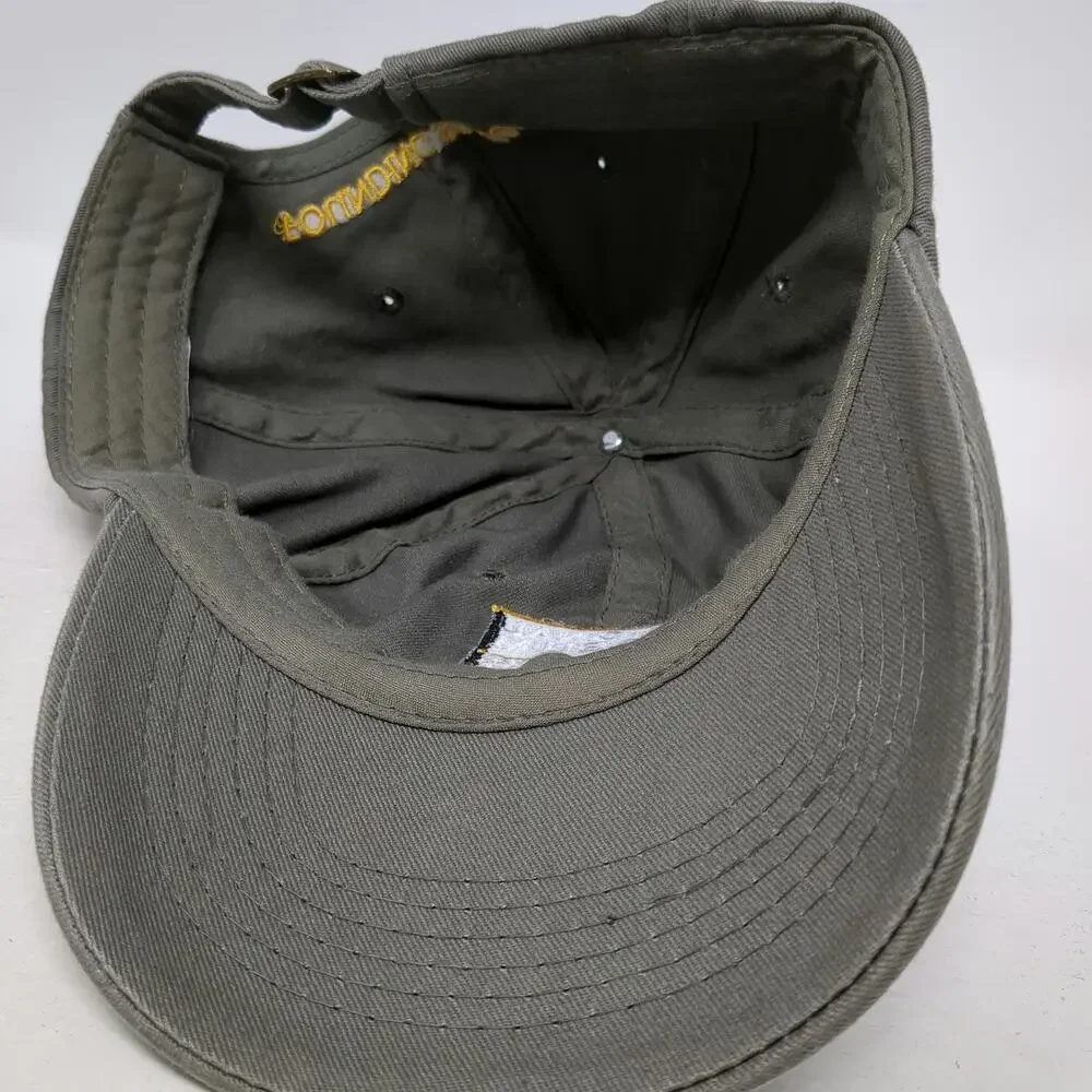 National Museum United States Army Green One Size Baseball Cap Hat Sponsor Logo